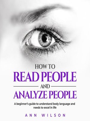 cover image of How to Read People and Analyze People